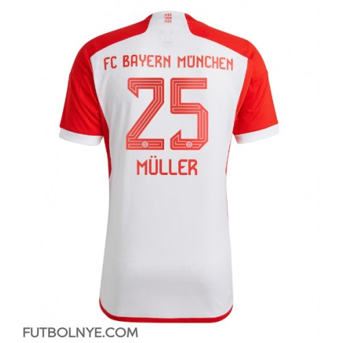 Camiseta Bayern Munich Thomas Muller #25 Primera Equipación 2023-24 manga corta